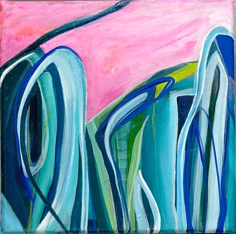 Turquoise Hills by artist Christine James